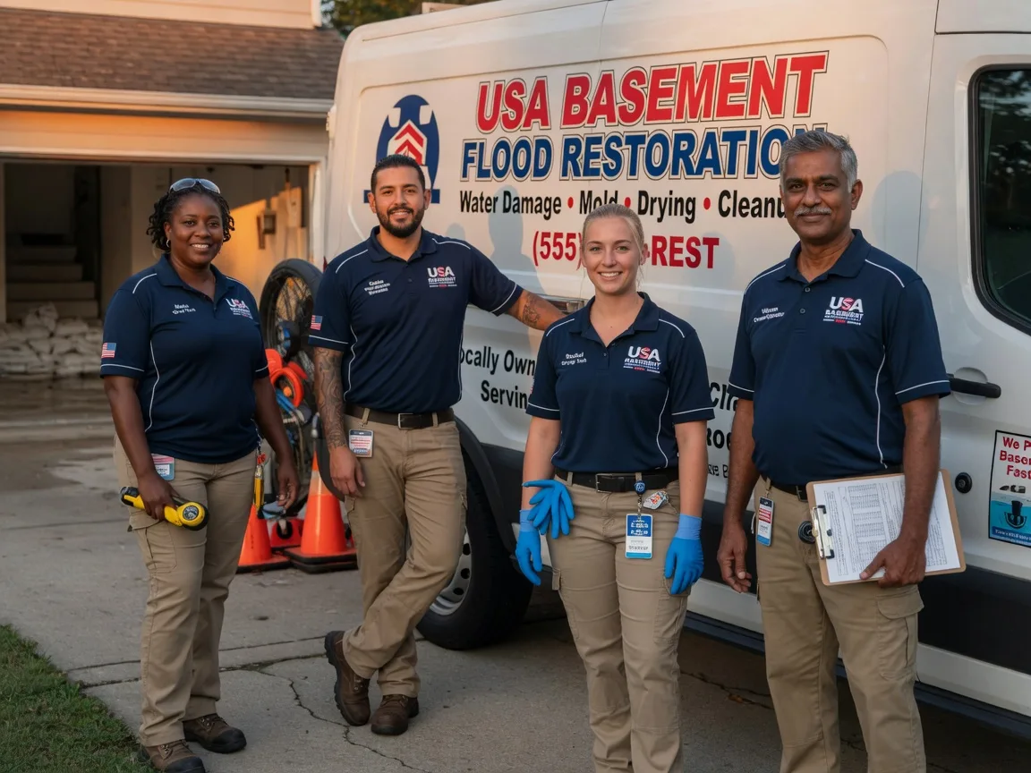 Basement Flood Cleanup company in Milfay, OK