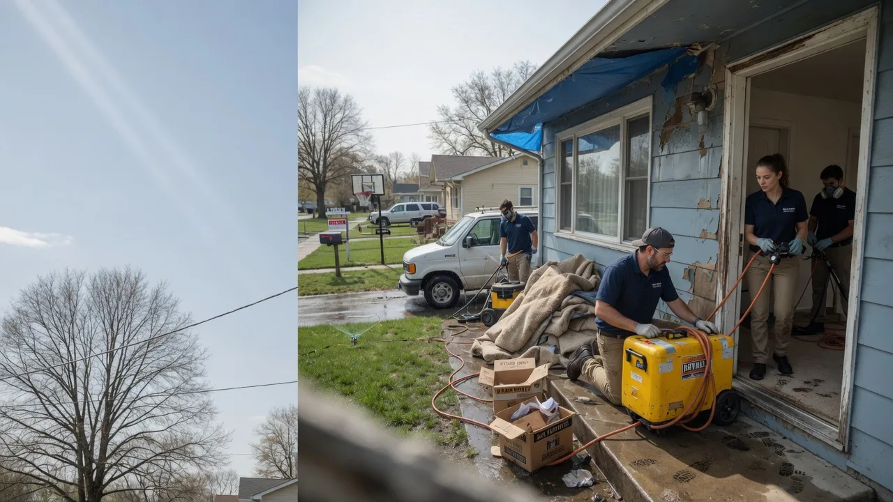 Basement Flood Cleanup in Milfay, OK near me